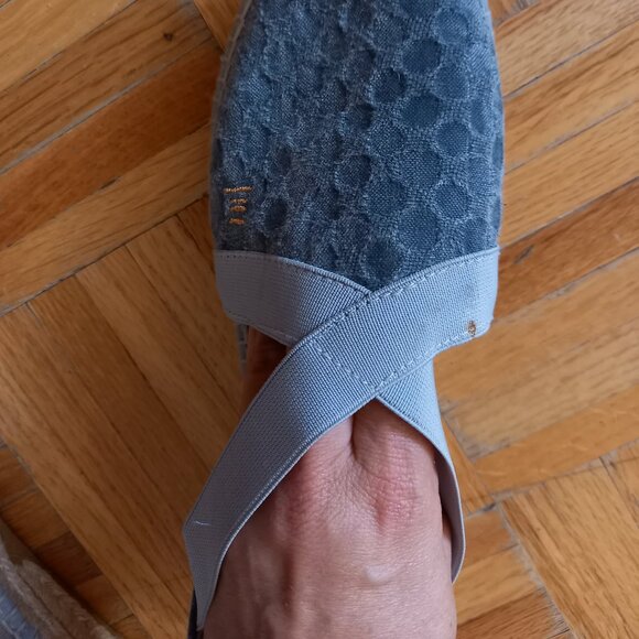 light blue espadrilles VISCATA, size 38 (8), worn twice - Picture 4 of 7